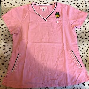 Koi Scrub top